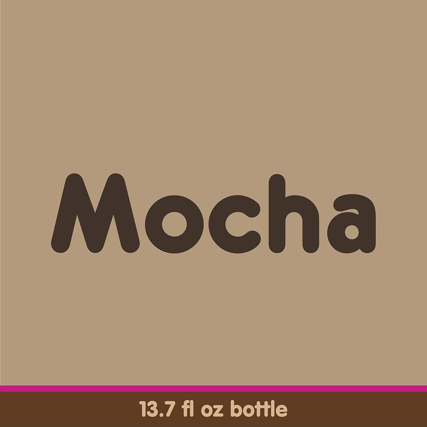Dunkin' Donuts Mocha Iced Coffee Bottle, 13.7 fl oz