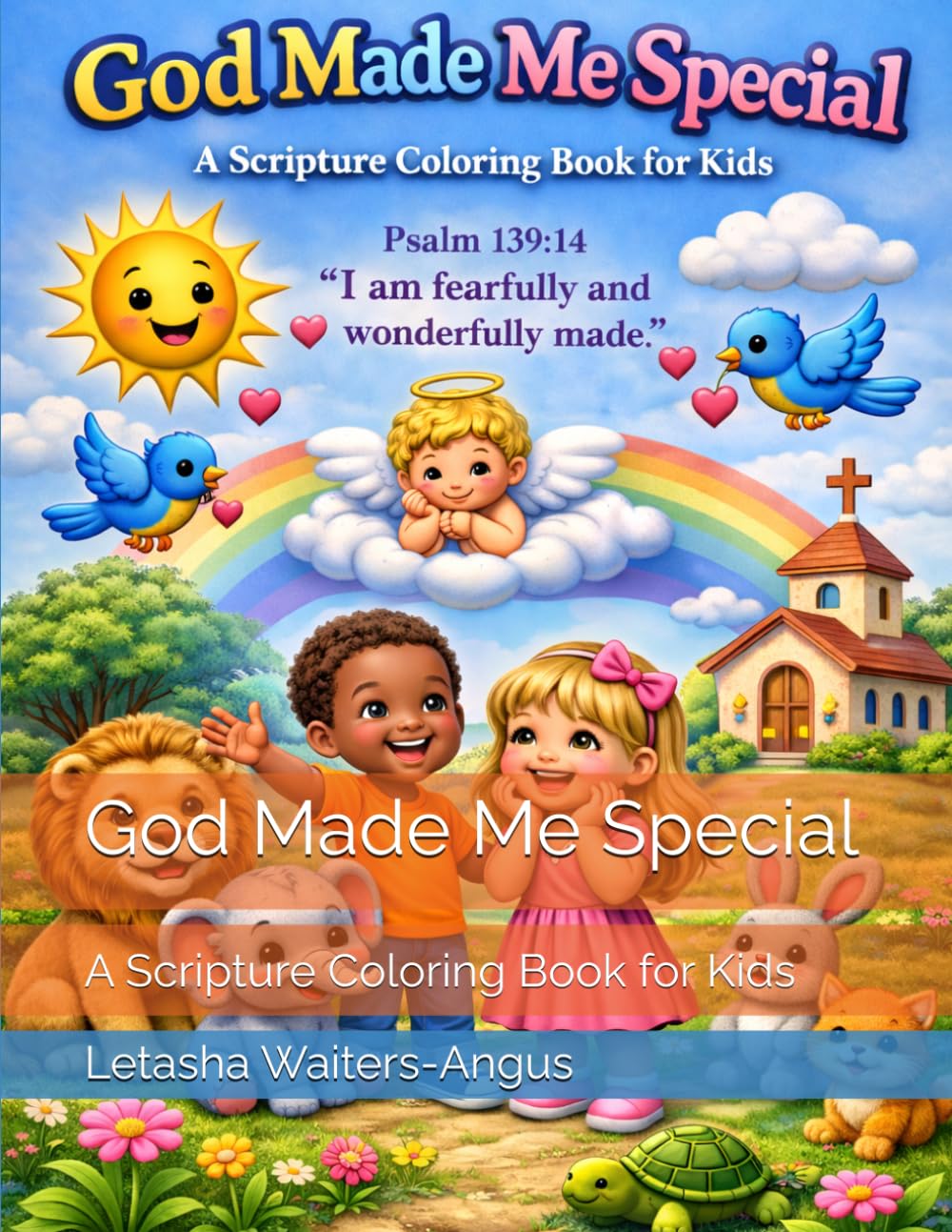 God Made Me Special: A Scripture Coloring Book for Kids