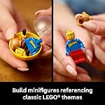 LEGO Ideas Distributeur de Minifigurines Ensemble de Construction pour Adultes - Décor Créatif de Bureau ou Affichage de Bibliothèque à Domicile - Jouet de Distribution de Capsules - Cadeau Nostalgique pour Hommes et Femmes, 18+ - 21358
