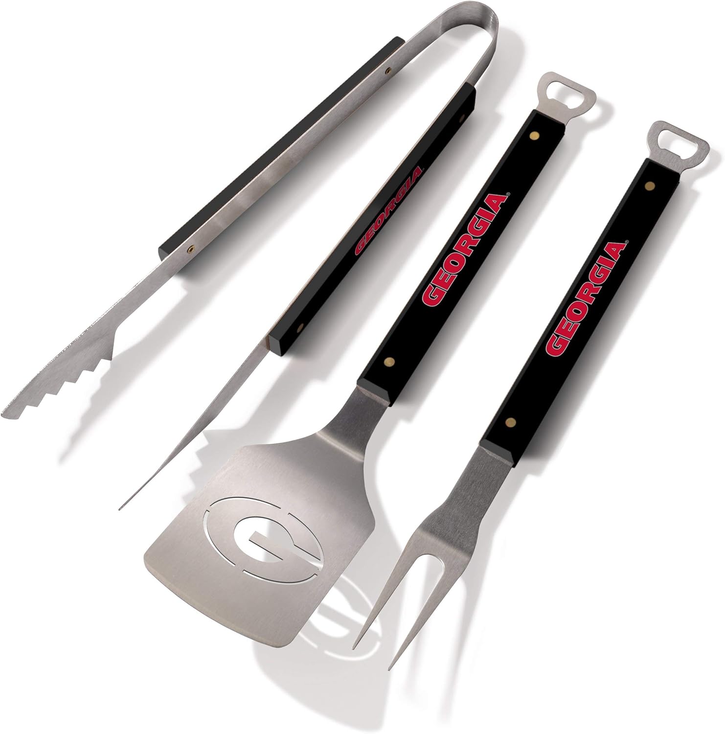 YouTheFan NCAA Spirit Series 3pc BBQ Set Georgia Bulldogs