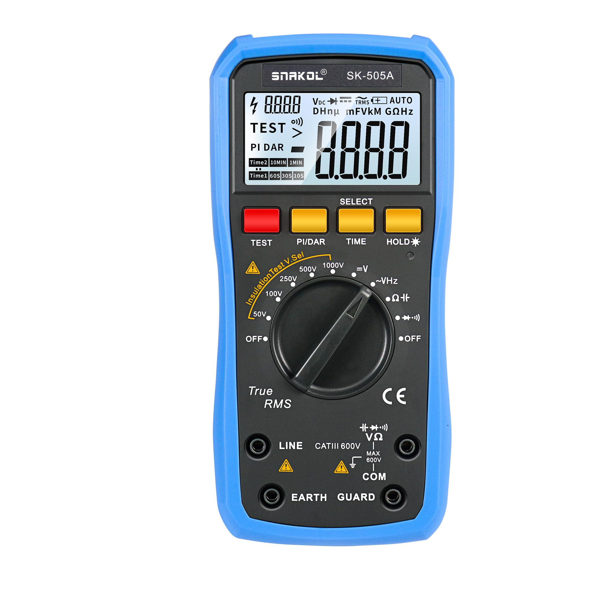 Ground Resistance Tester - AC/DC Voltage Meter -7