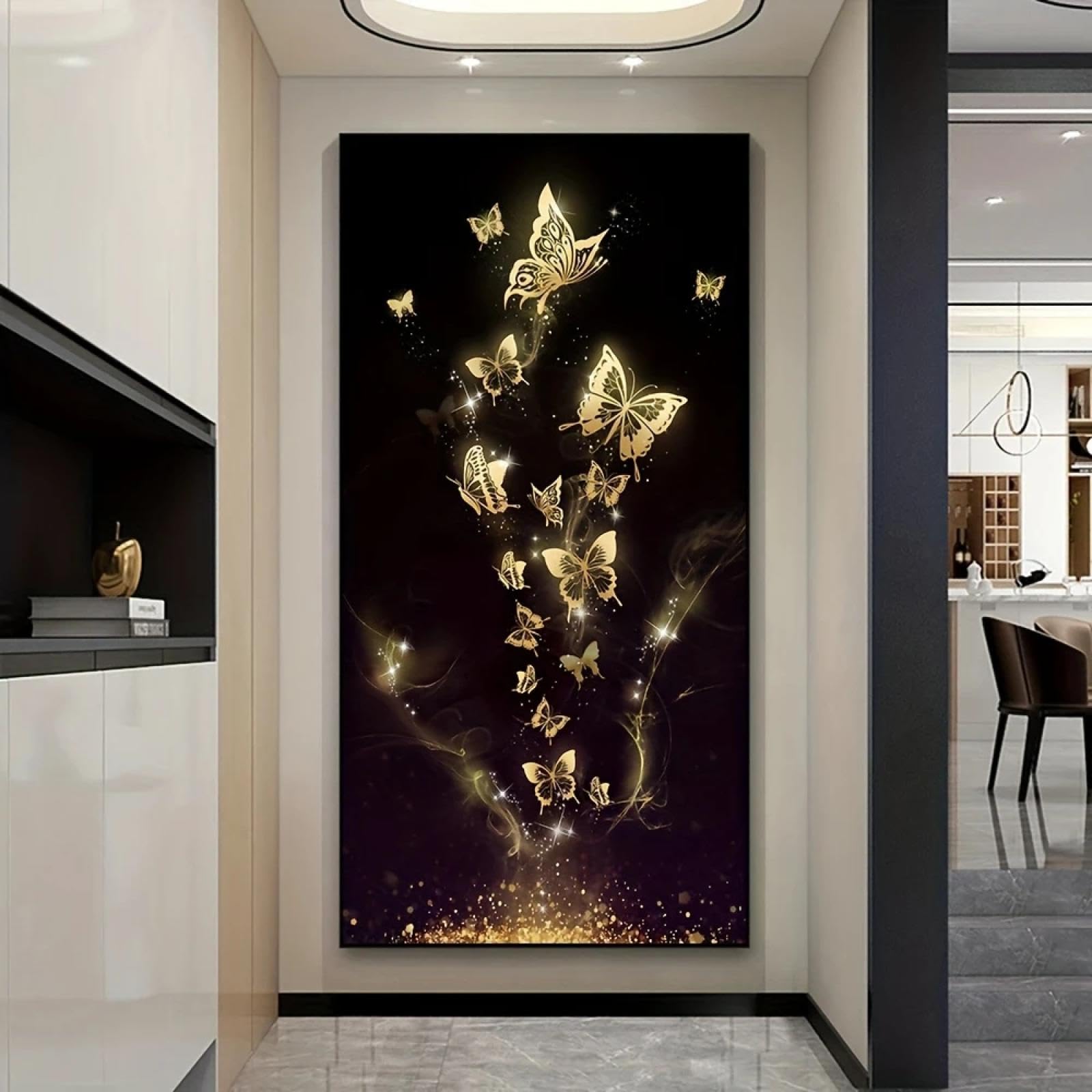 Art mural classique impression toile dorée prestige - 8