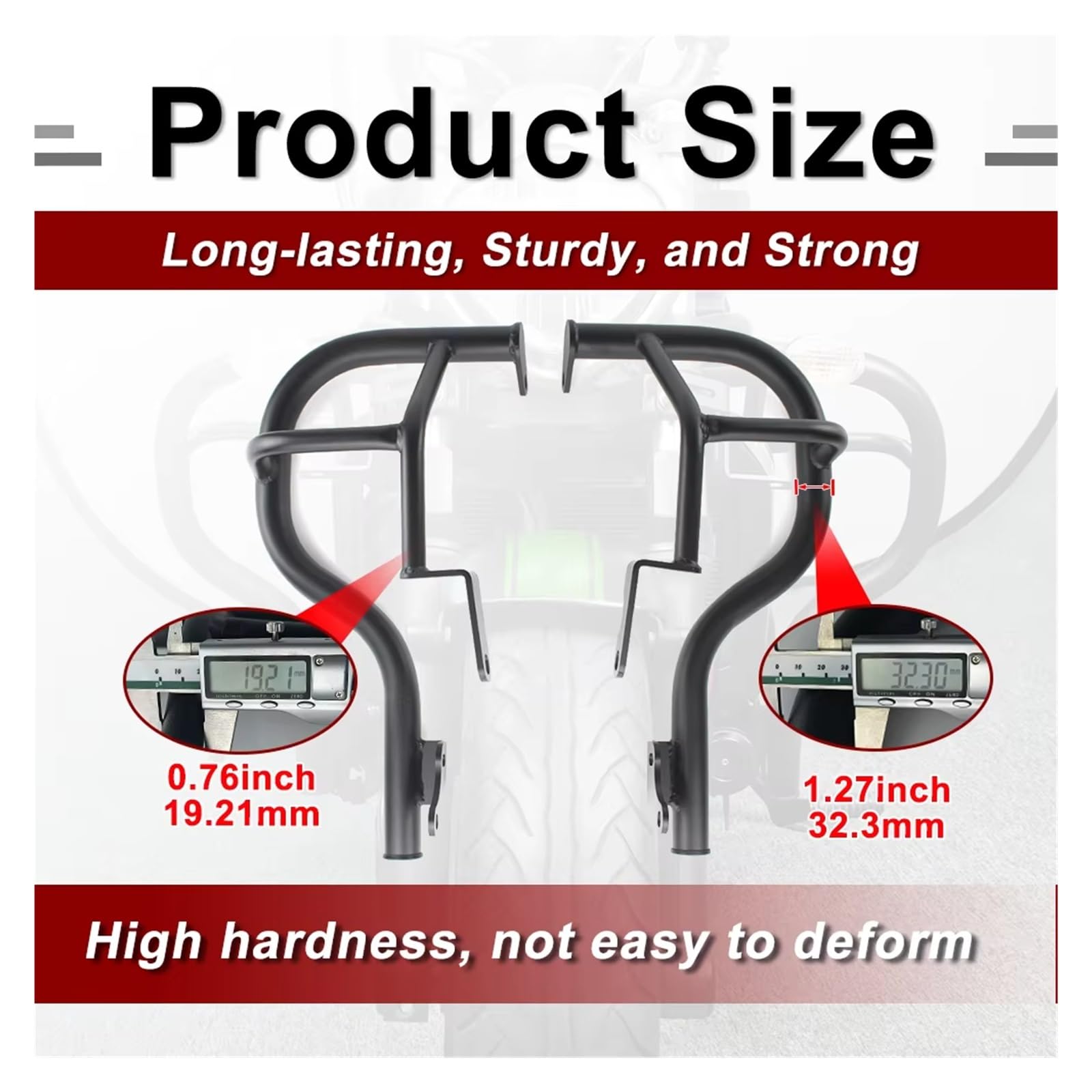 Barra Paraurti Paramotore Per Kawasaki Per Vulcan S 650 VN650 2015-2024 Moto Protezione Motore Crash Bar Telaio Paraurti Carenatura Barre Di Protezione