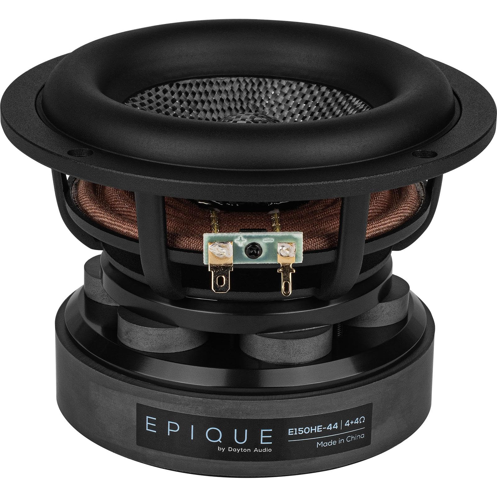 Dayton Audio Epique E150HE-44 5-1/2" DVC MMAG Extended Range Subwoofer 4 Ohm per Coil
