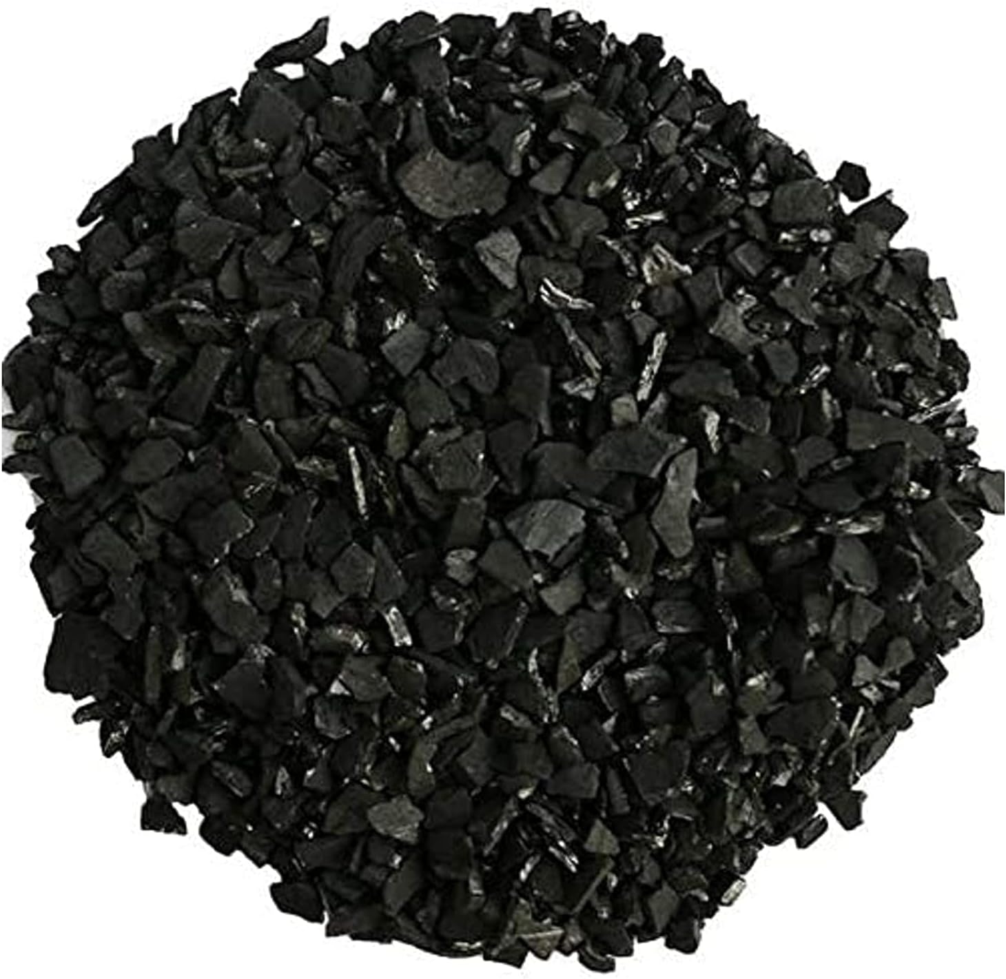 Flemco Granular Activated Carbon Premium Coconut Shell Powder for Water Purification and Air Purification (1.0 Kilograms)