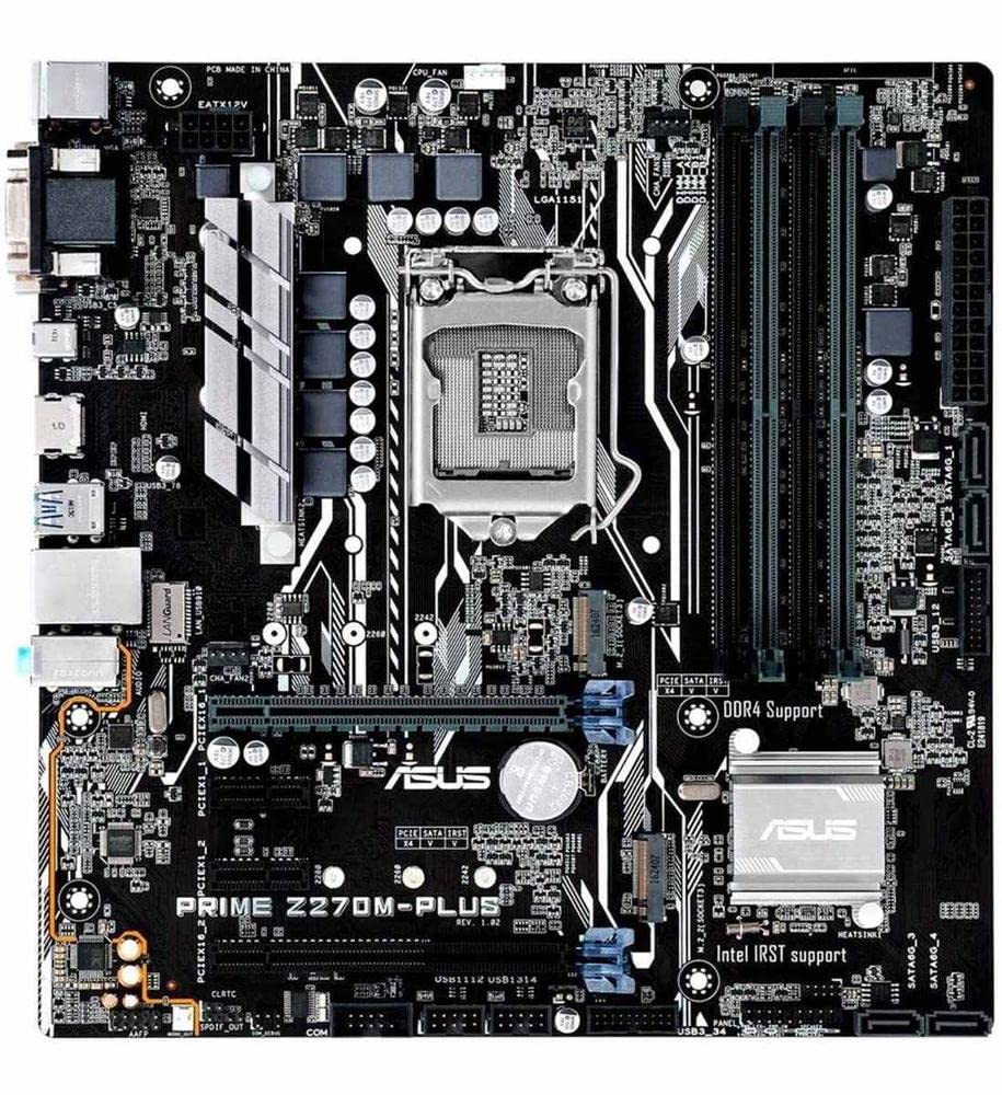 ASUS - i7-7700k asus Z270M plusセット Amazon | ASUSTeK Intel Z270搭載 マザーボード LGA1151対応