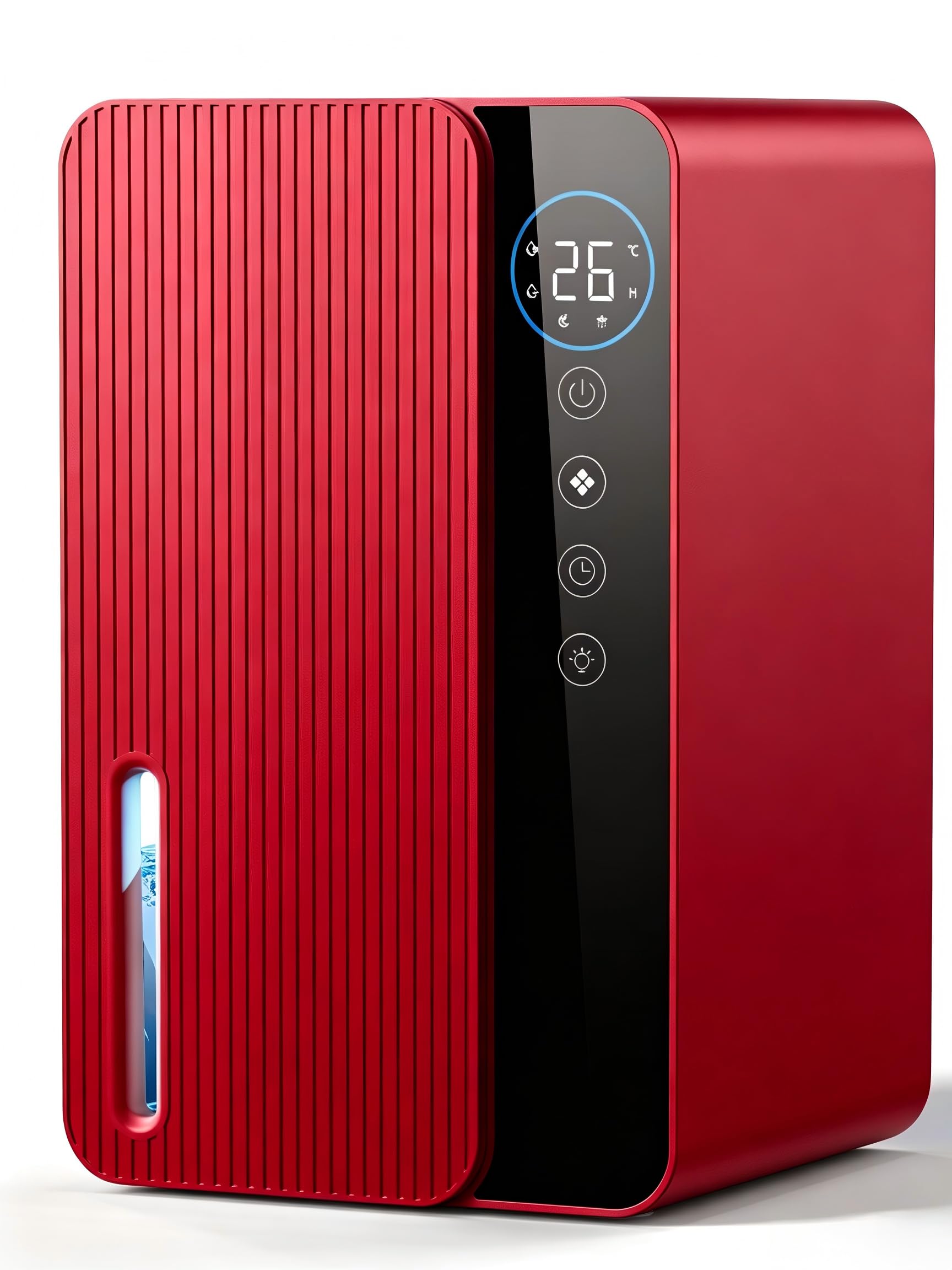 Deumidificatore a compressore per casa con modalità asciugatura bucato (Red)