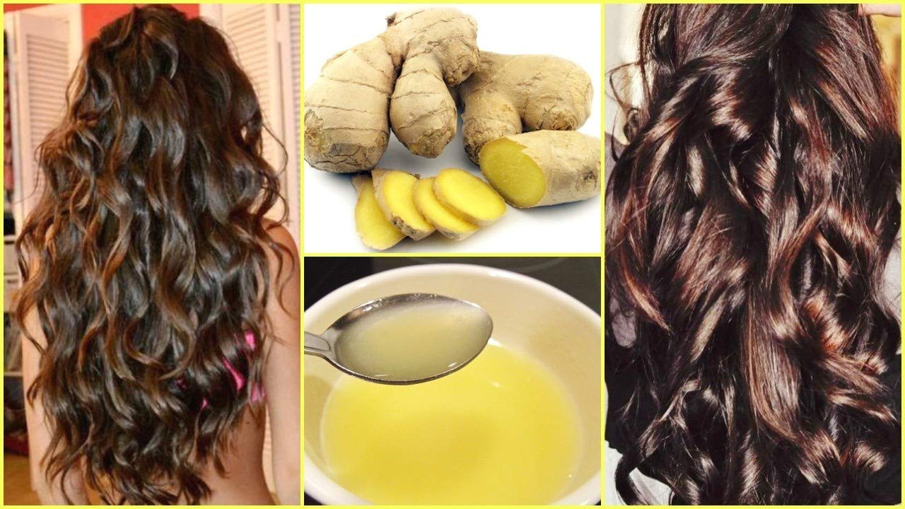 Ginger for hair fall control 