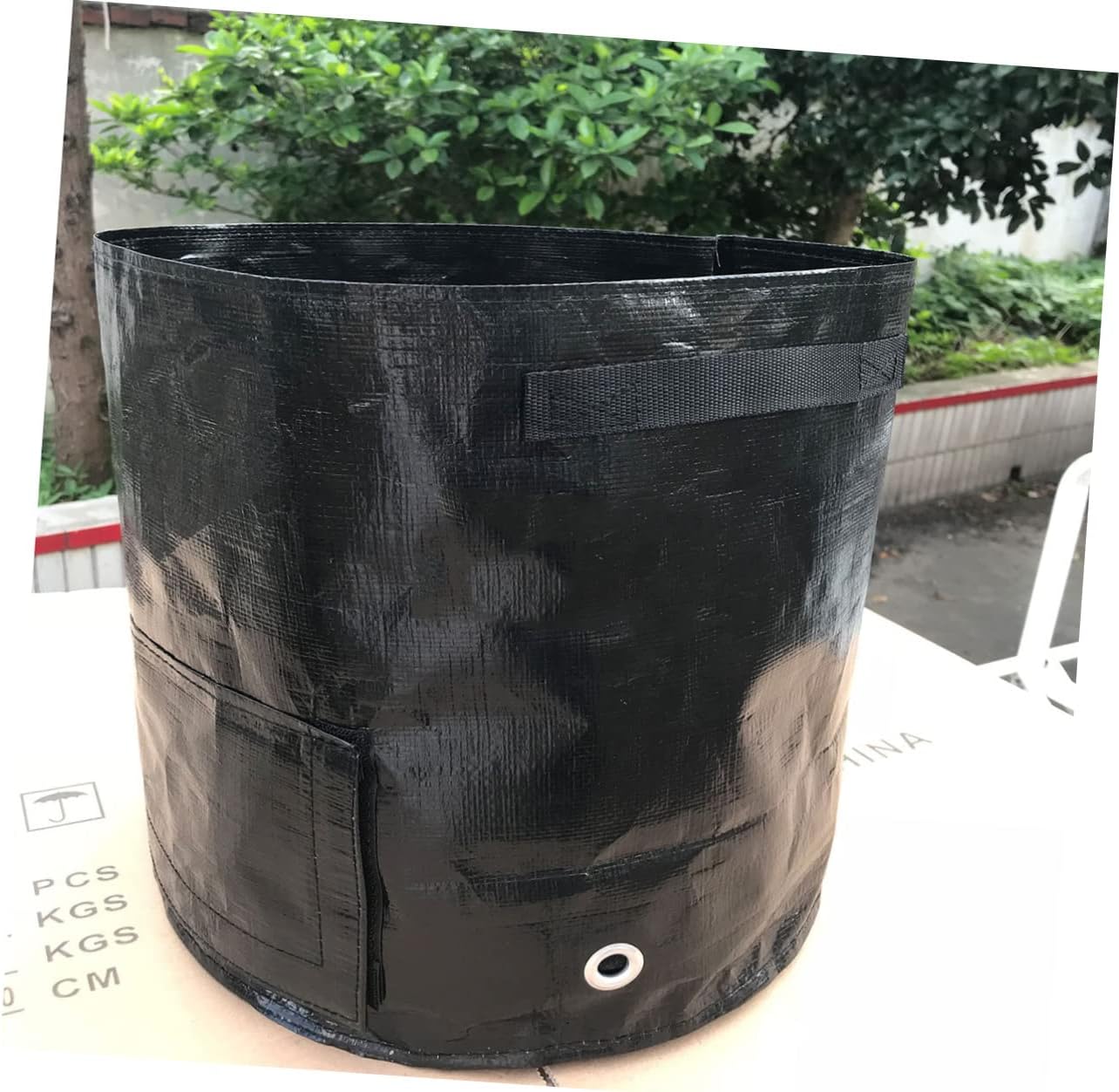 LIOOBO 2 Pack Pp Pe Grow Bags Plant Grow Containers with Aeration Nursery Bags for Vegetables
