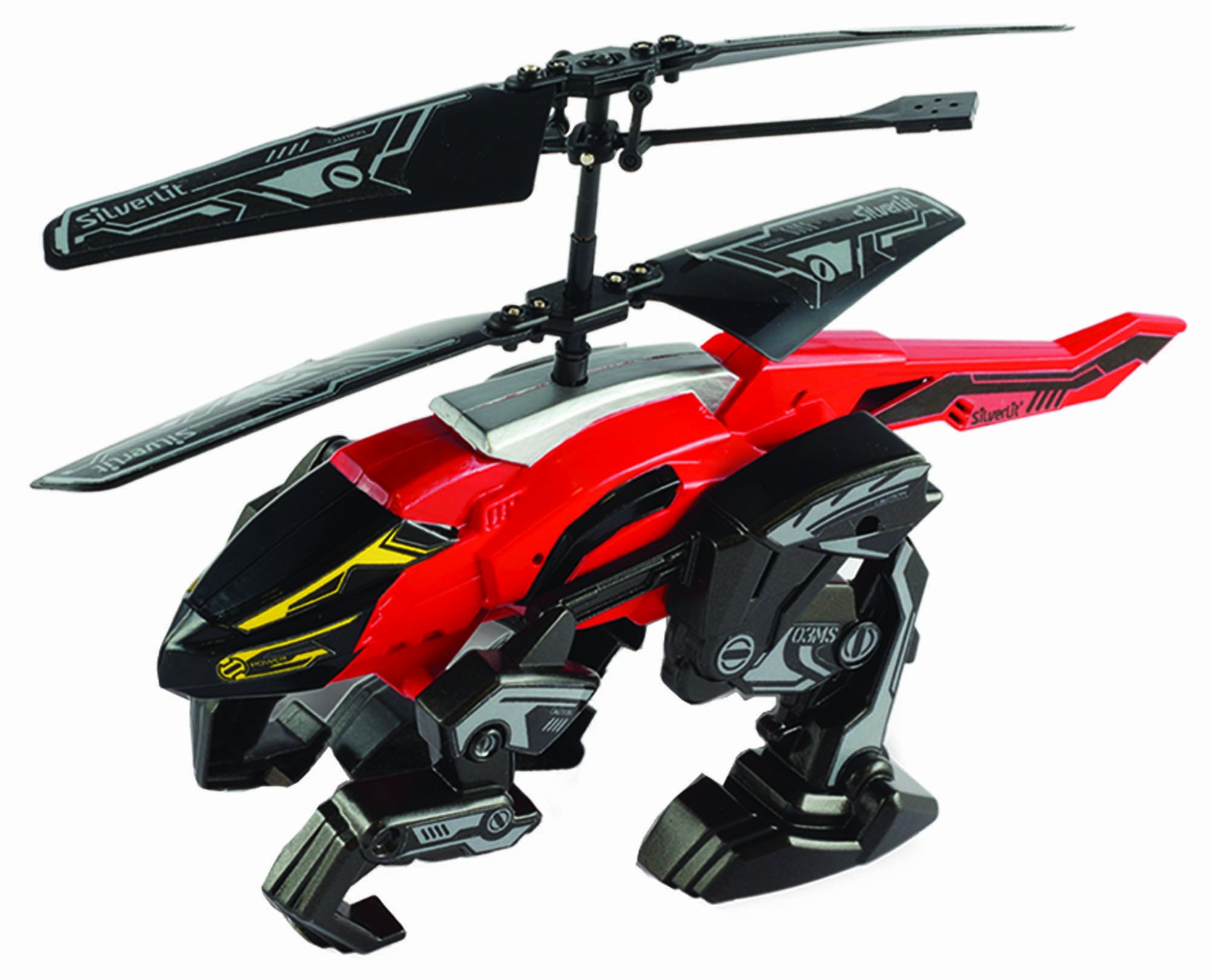 Silverlit Heli Beast 2-kanałowy helikopter I/R, który spaceruje i leci (różne kolory)
