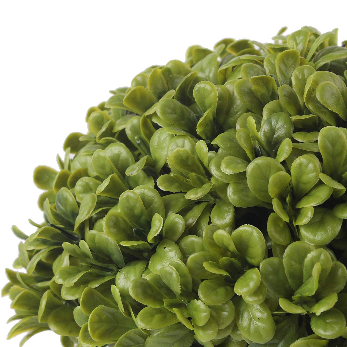 Blooming Paradise Artificial Plant Topiary Ball Boxwood Ball with Grecian Urn Planter for Front Patio,Garden, Home and Wedding Decor (Artificial Plant)