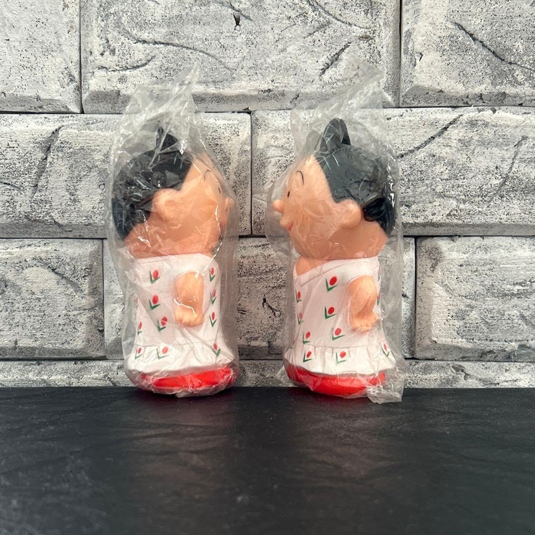 Amazon | サザエさん ソフビフィギュア貯金箱2体 | ソフビ人形 | おもちゃ
