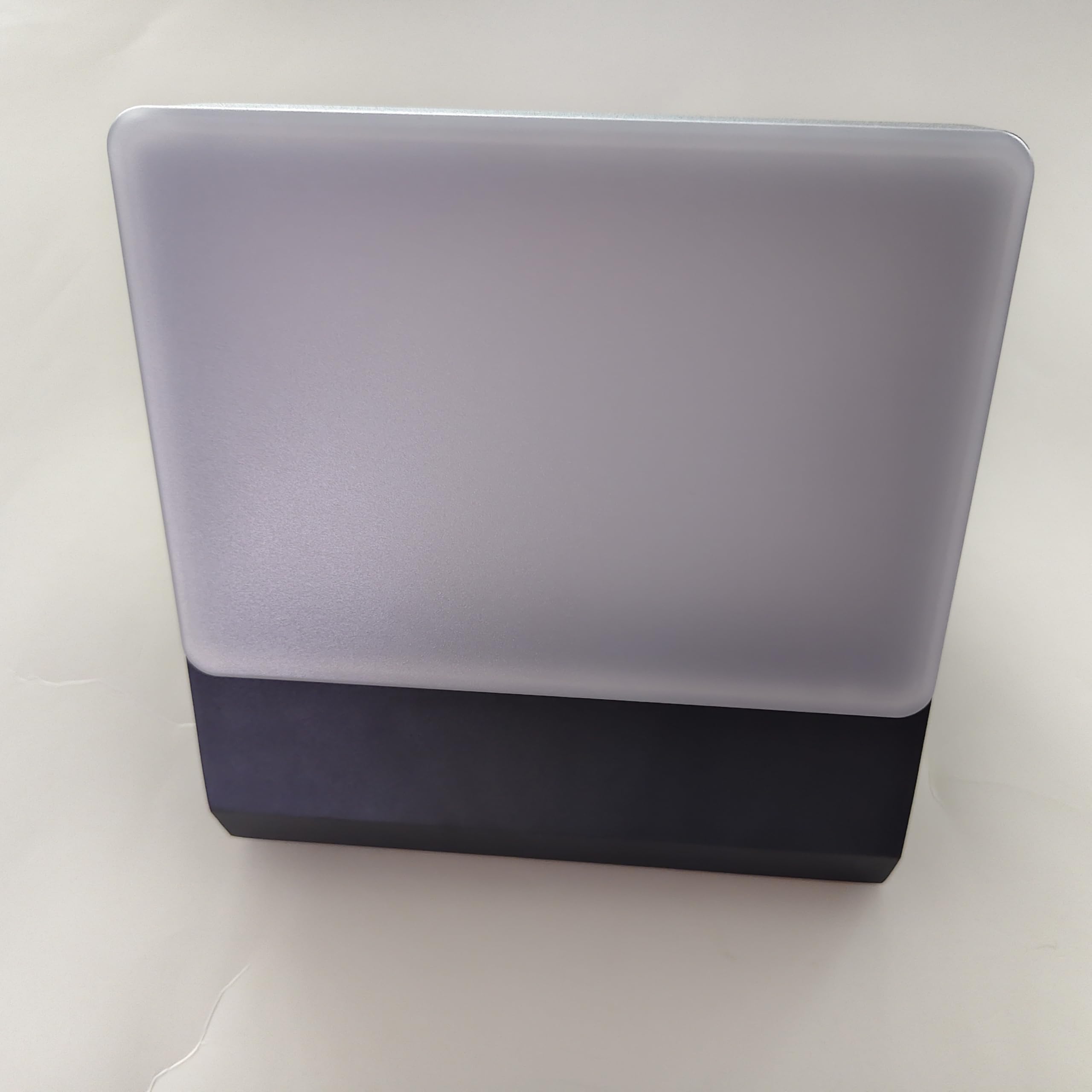 Lampa ścienna LED 30 W antracytowa z czujnikiem ruchu