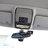 Vista 7 de Pegatinas de fibra de carbono suave para lámpara de lectura, para BMW X5 E70 X6 E71 2008-2013 (fila trasera)