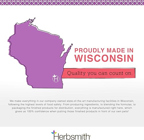 Miniatura 8 de Herbsmith Mezcla de hierbas Calm Shen para perros y gatos, 90 tabletas