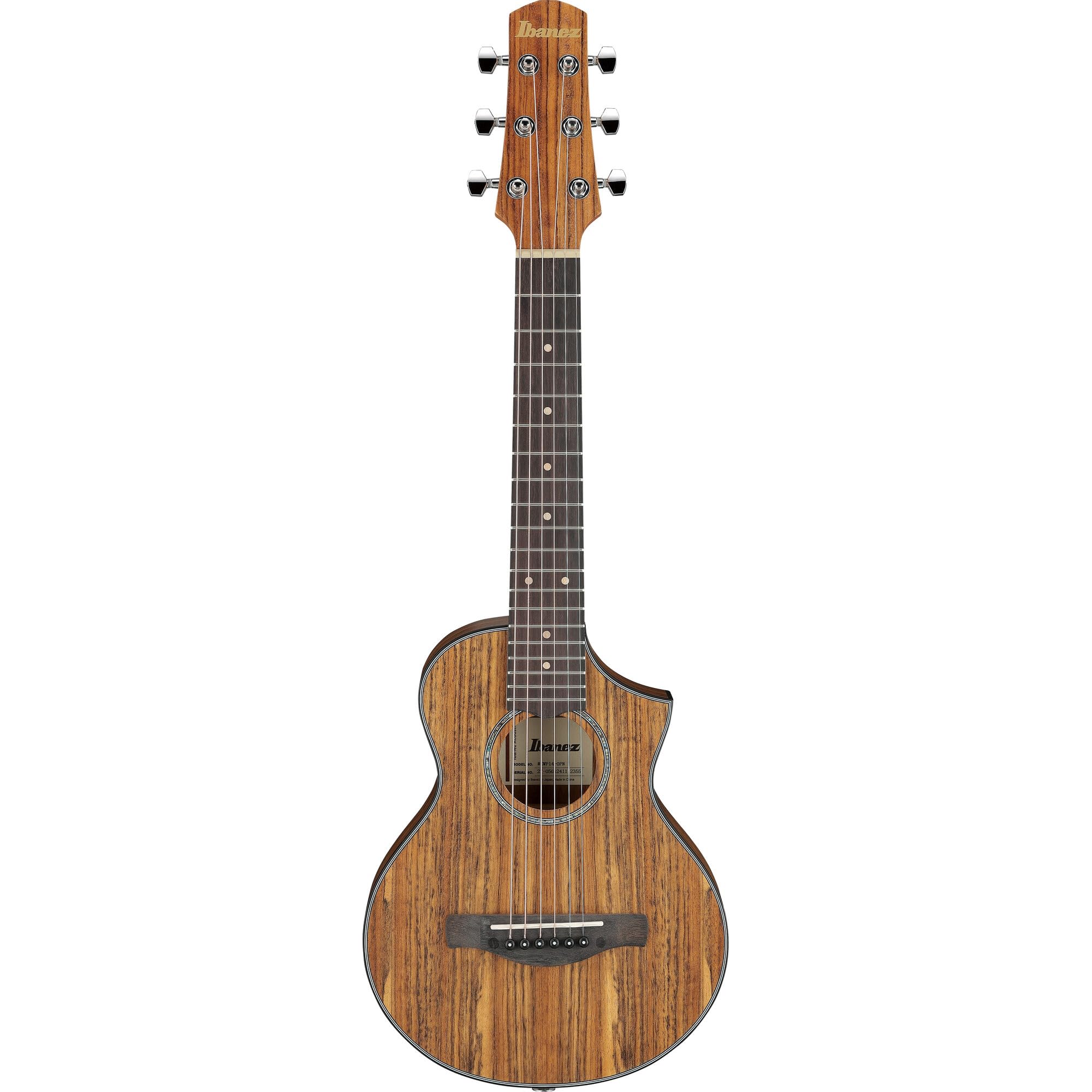 IBANEZ Piccolo EWP EWP14WB-OPN - Chitarra acustica a 6 corde, colore naturale open pore