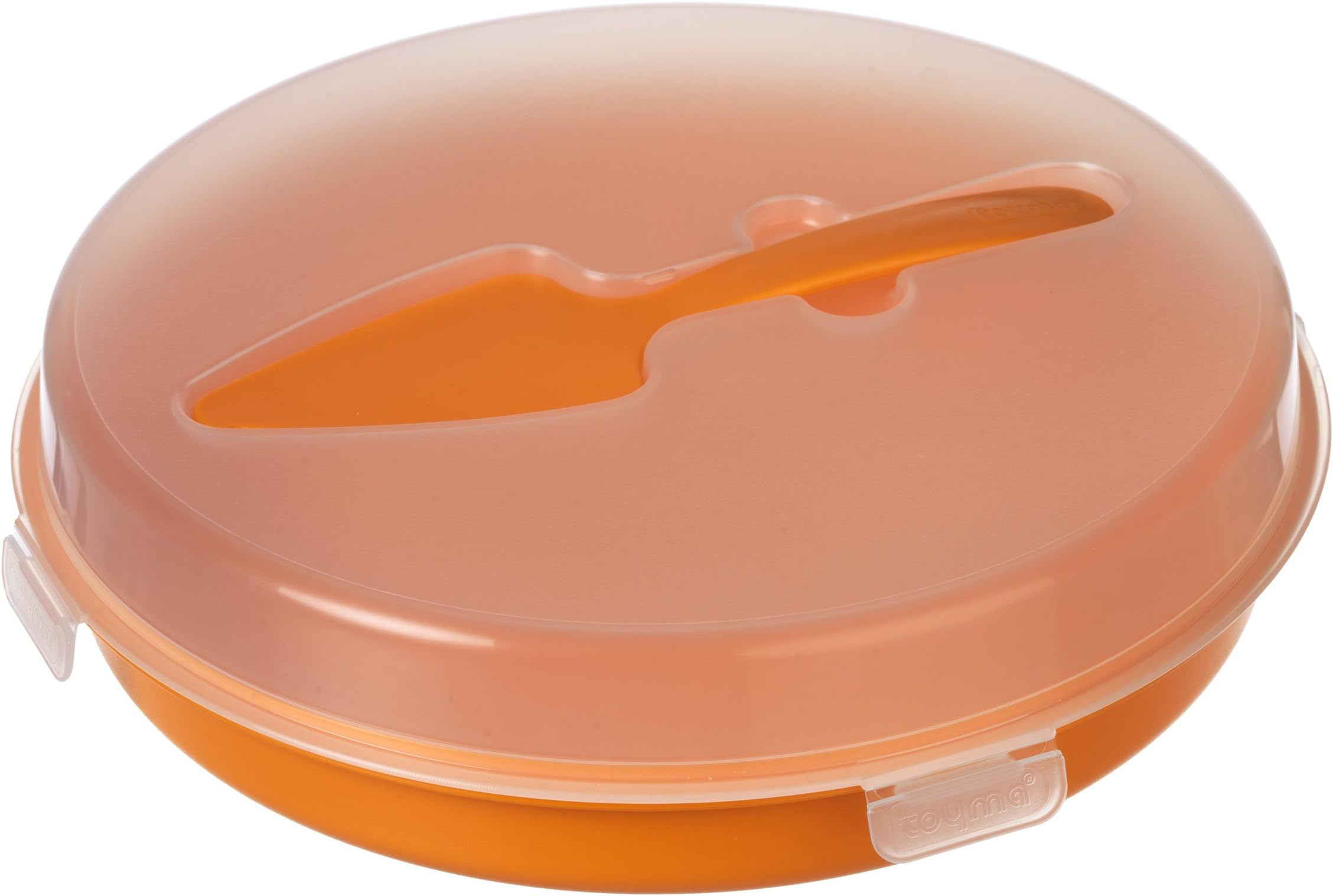 0964/10 Tortilla box with lifter, Orange, Zentimeter