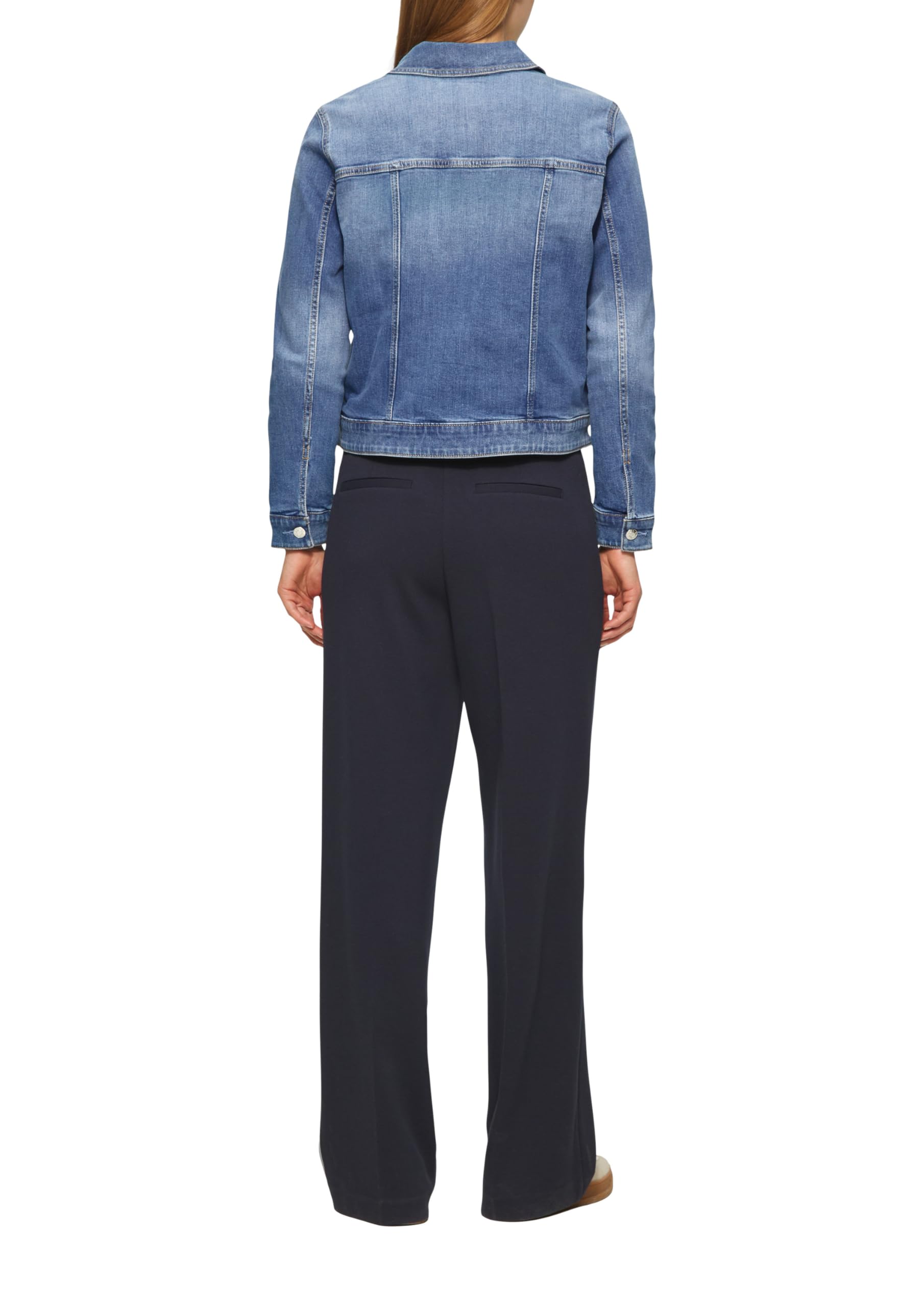 s.Oliver Jeansjacke mit Eingrifftaschen