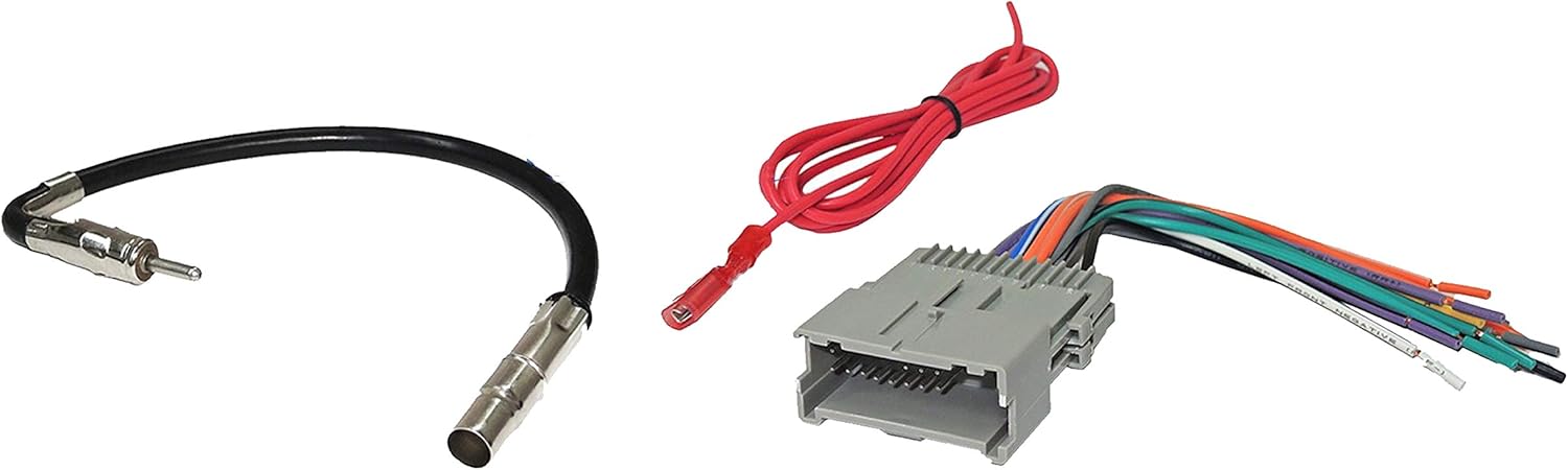 GMK420 Single DIN Installation Dash Kit for Select 1995-2008 GM/Chevrolet/Honda/Isuzu/Suzuki Vehicles + Absolute Tweeter