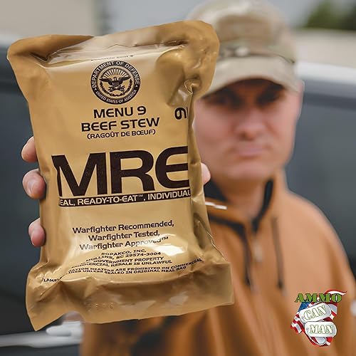Miniatura 5 de MRE ricos en nutrientes - Comidas portátiles de supervivencia alimentaria - Larga vida útil lista para comer raciones de alimentos de emergencia -