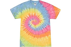 Vibrant Tie-Dye Shirts for Autism Awareness and Support - Women's Collection
