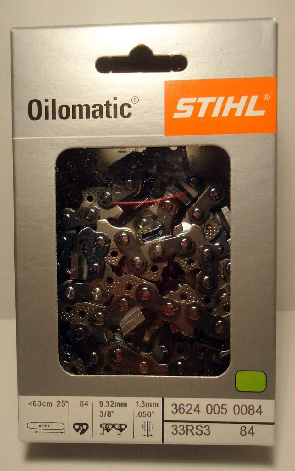 Stihl 33RS3 84 Rapid Super 3 Chainsaw Chain 25" 84 Links 3/8" Pitch .050" Gauge 3624 005 0084