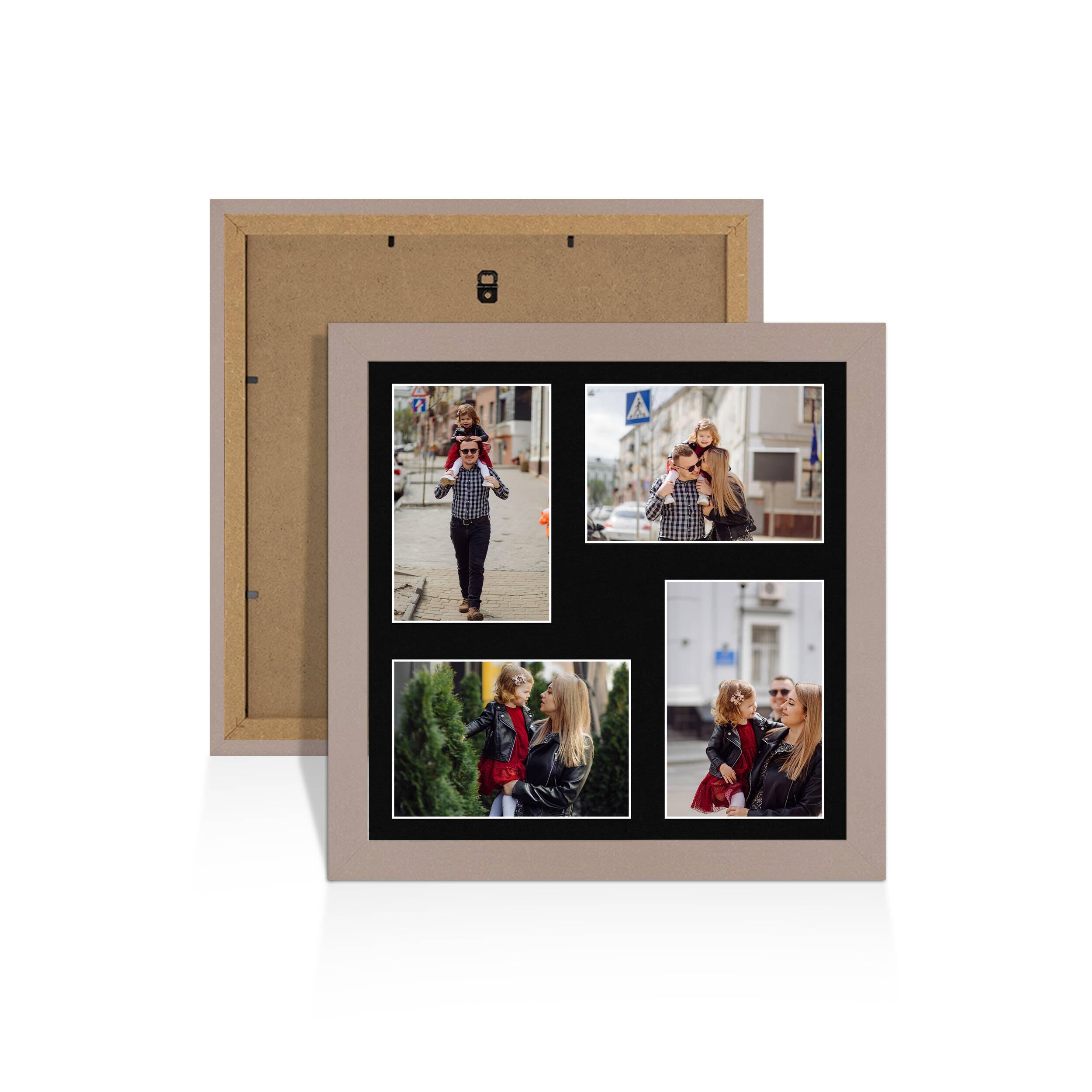 Alison Kingsgate Rose Gold 12x12 Photo frame for multiple pictures โ image 1