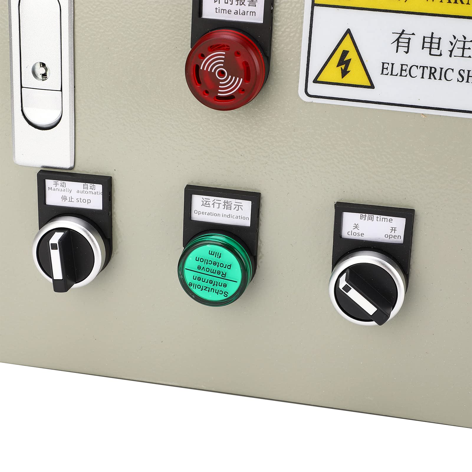 Jiawu Regulator Temperatury PID, 3-fazowy moduł Kontroli Temperatury 15 KW, 380 V, moduł Kontroli z Wbudowanym Wyłącznikiem, Termopara Stycznika do Piekarnika Maszyna do Utwardzania UV Plastik