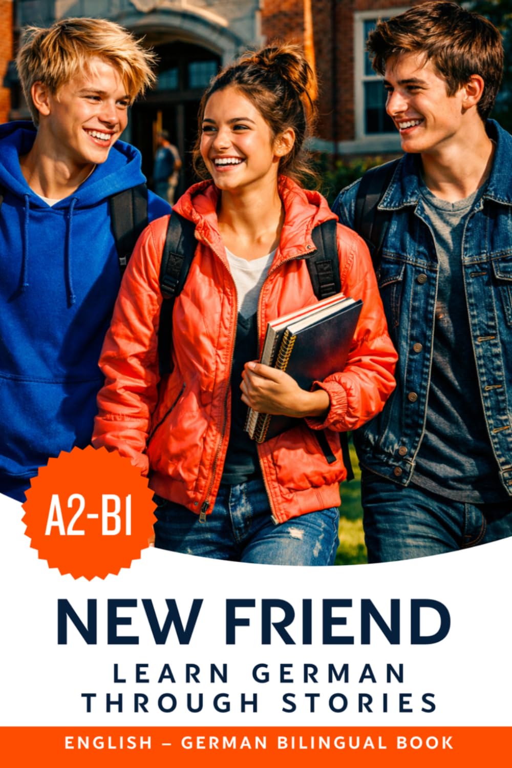 Learn English A2–B1 with Stories: English–German Bilingual Book: English with German Translation – Learn English with Stories and Dialogues for Everyday Life