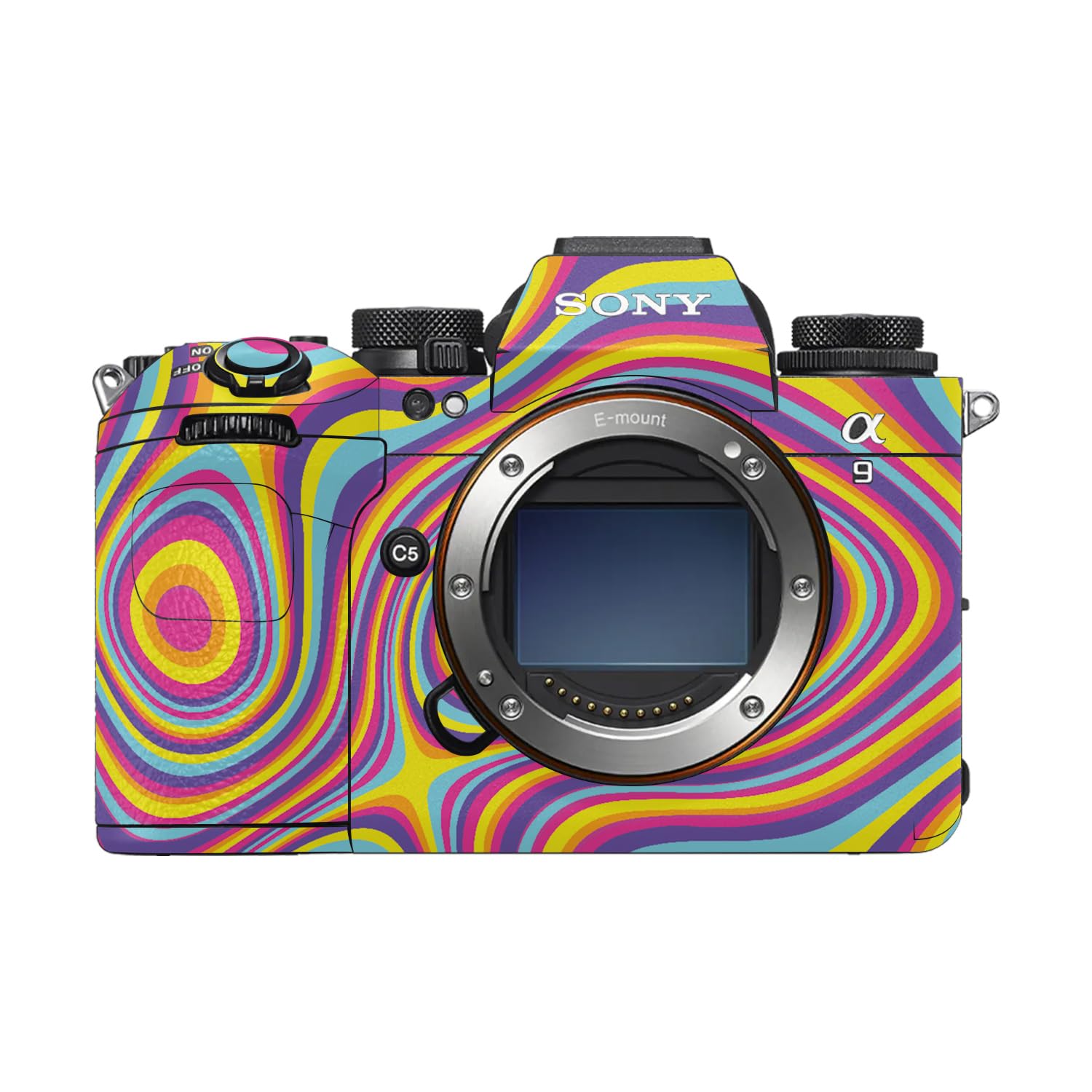 Camera Skin Compatible with Sony Alpha 9 III (2024) - Gobstopper - Premium 3M Vinyl Protective Wrap Decal Cover - Easy to Apply | Crafted in the USA by MightySkins