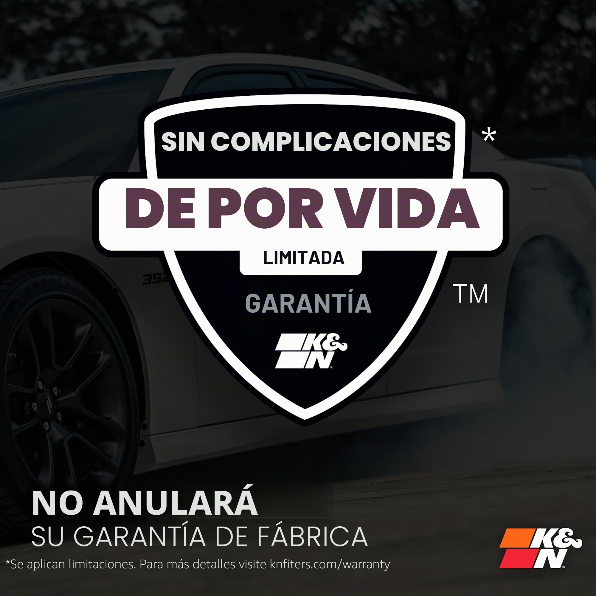 K&N 57S-4900 Kit de Admisión de rendimiento Coche