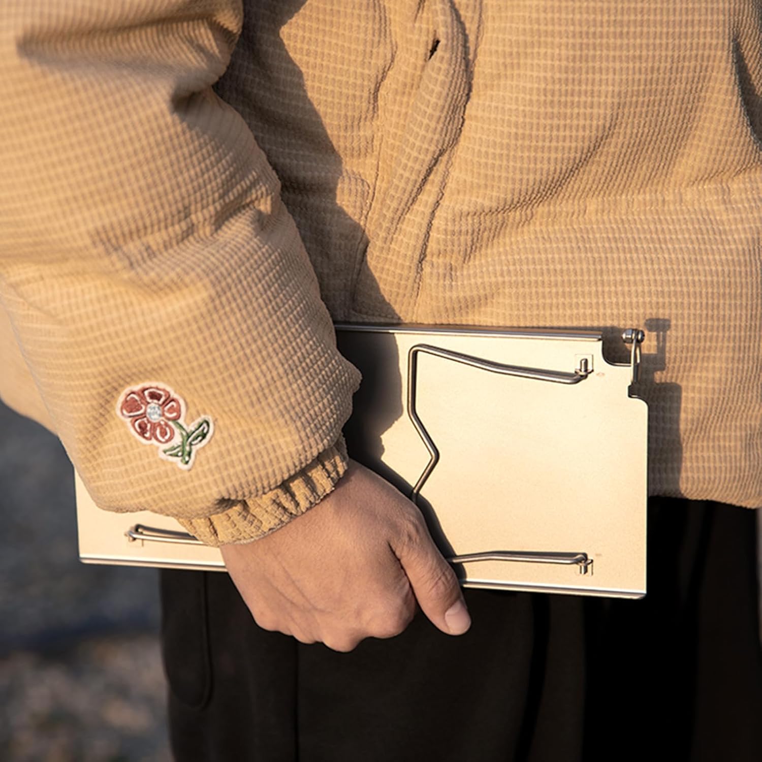 Titanium BBQ Grill Folding grill table Lightweight Portable