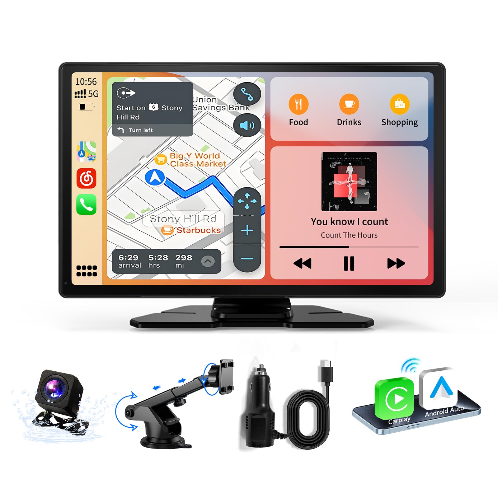 Carplay Screen for Car, 9