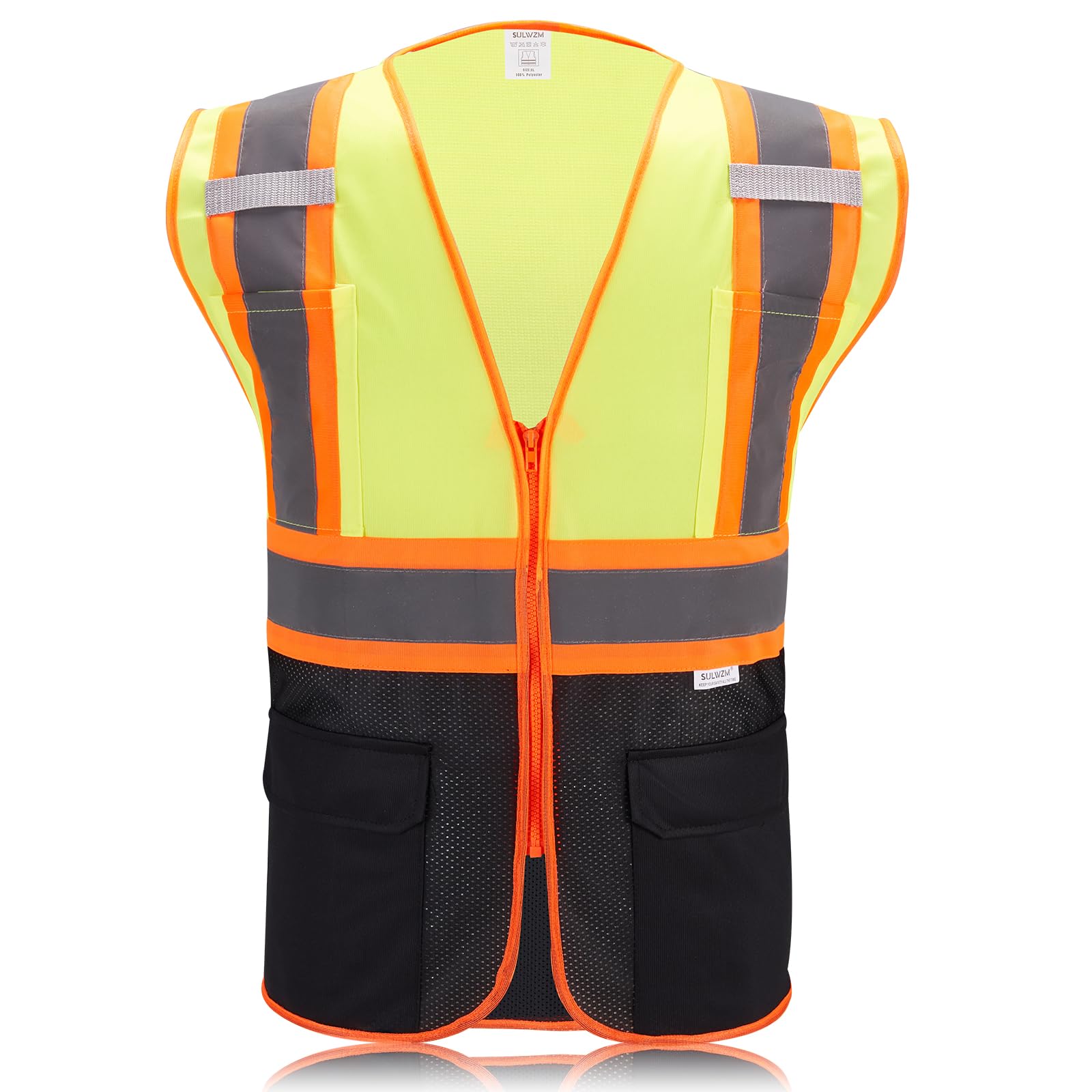SULWZM Unisex Adult Safety Vest Safety Vest