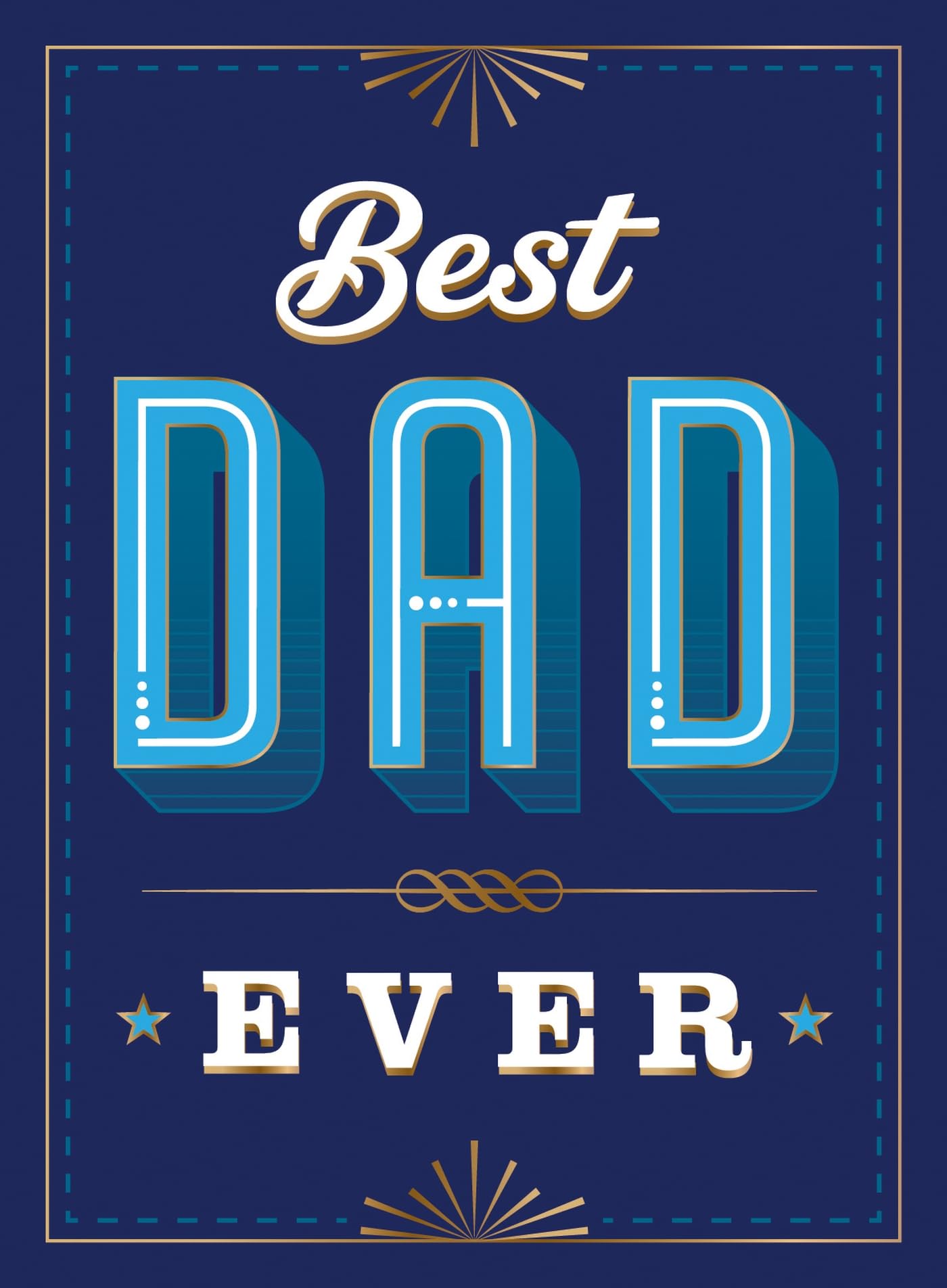 Best Dad Ever by Summersdale Publishers (Hardback Book)
