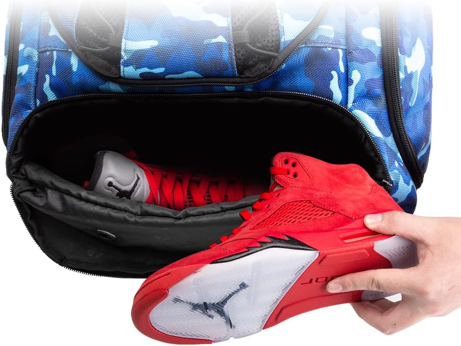 Kuangmi Basketball Backpack Ball Pocket All Sports Gym Travel Bag for Basketball,Soccer,Volleyball,Football,Rugby : Sports & Outdoors