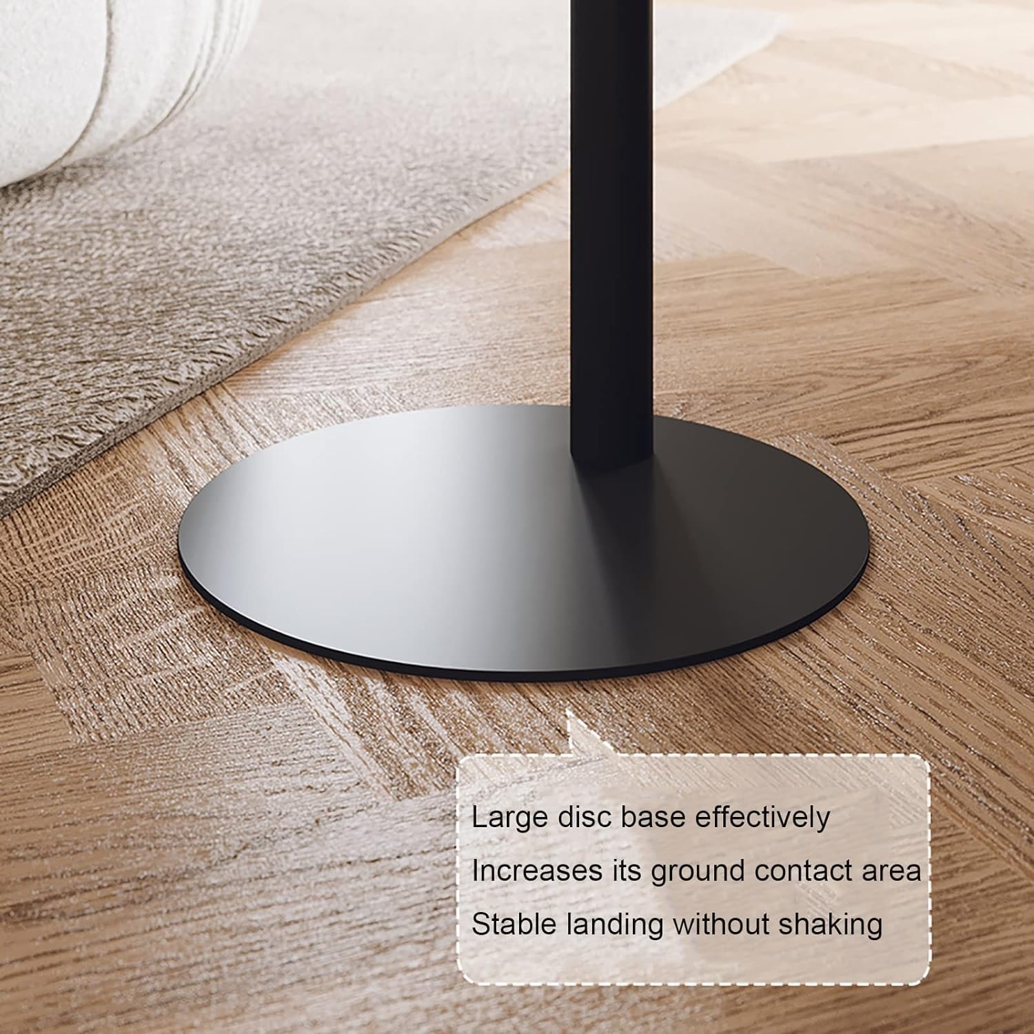 Aimery Office End Table Tables Iron Side Table for Living Room,Movable Bedroom Bedside Table,Sofa Side Computer Table/Leisure Table/Coffee Table (Color : C)