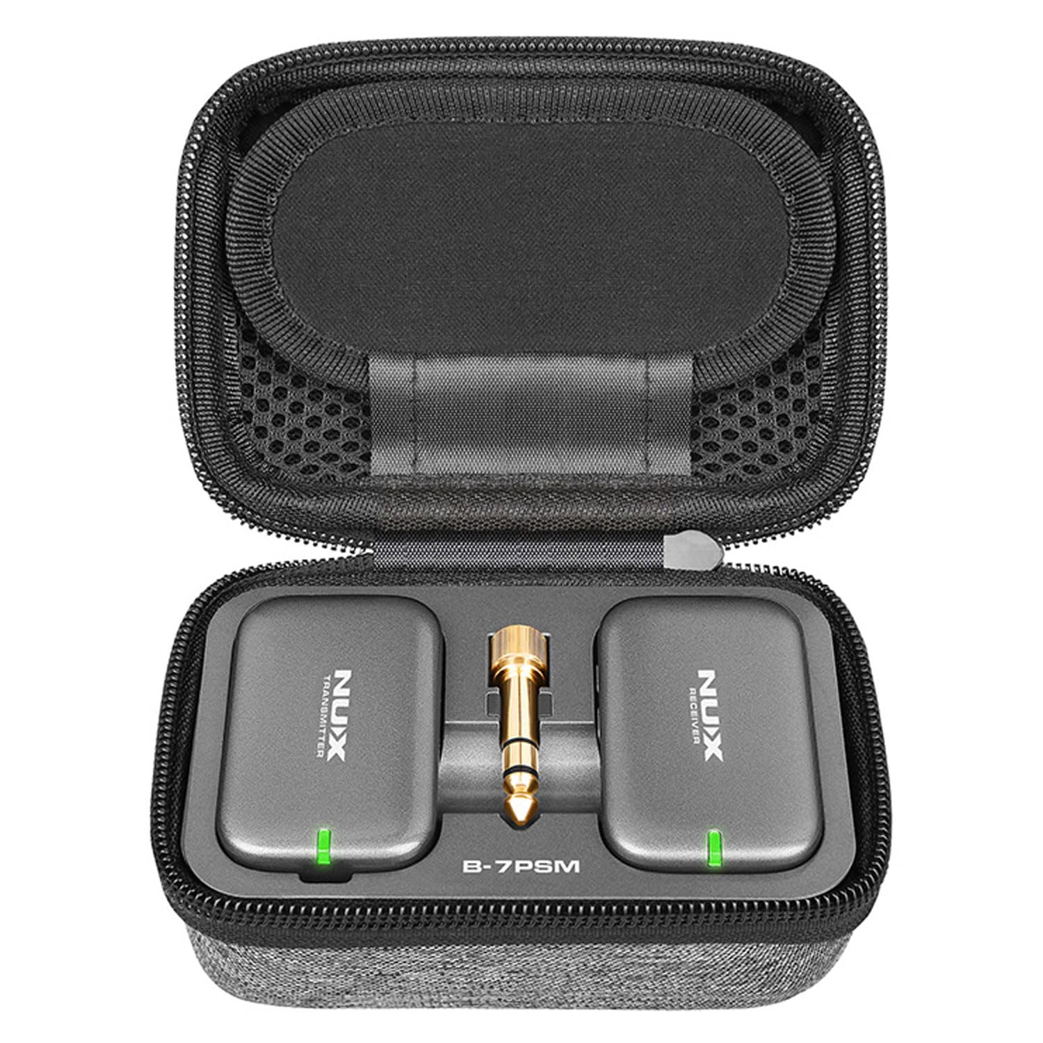 Generisch Nux B-7 PSM - Sistema de monitor inalámbrico in-ear con funda de carga y auriculares in-ear Audiofly