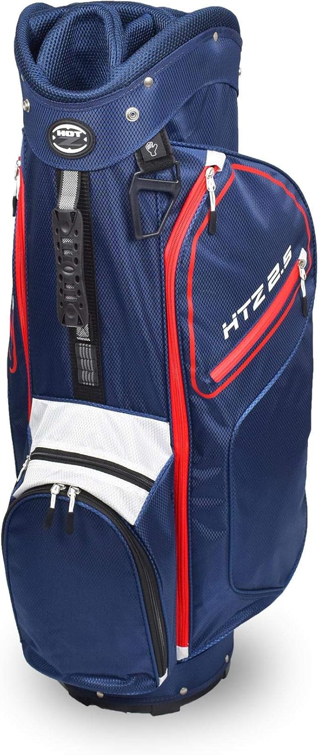 Hot-Z Golf 2.5 Deluxe 14 Way Divider Cart Bag Black/Gray : Sports & Outdoors