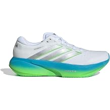 adidas Men's Supernova Rise 3 Shoes White-Silver Met.-Blue Burst 44