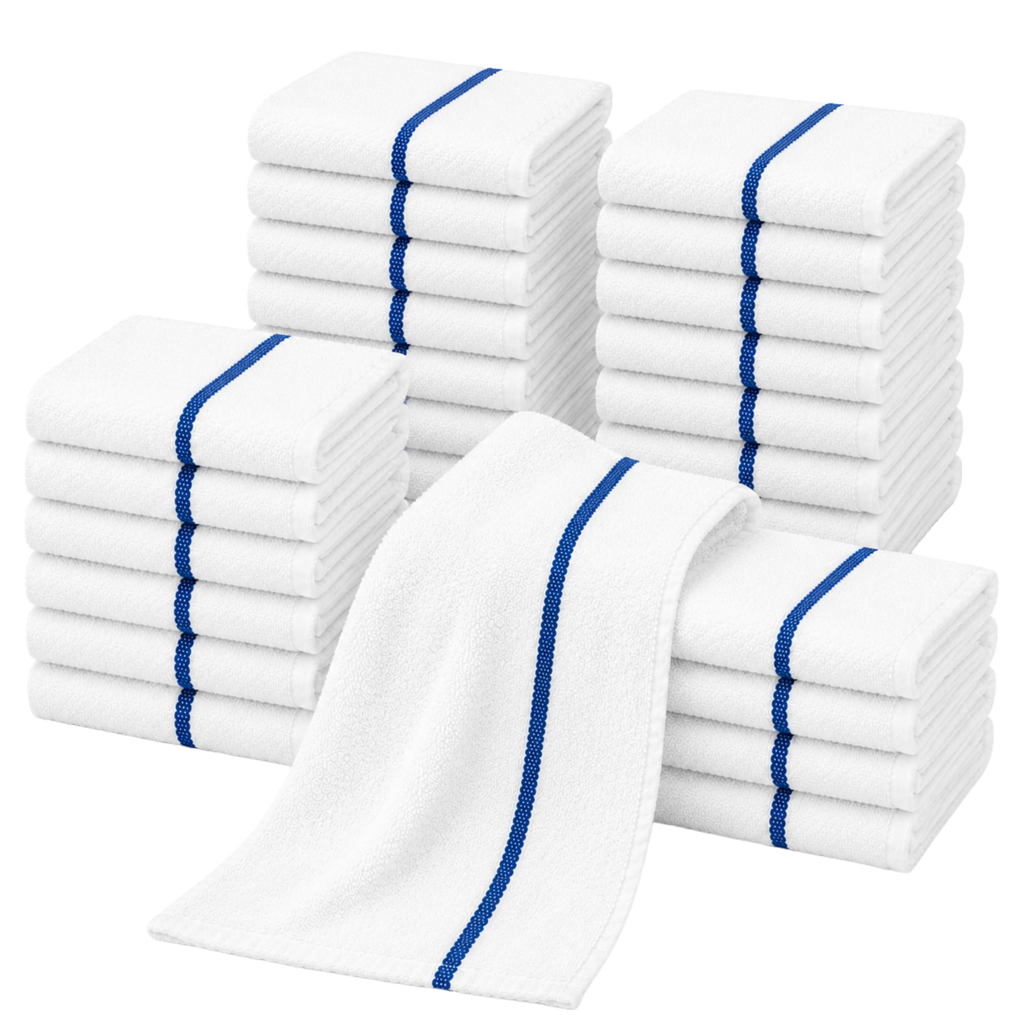 Pearl Linens Bar Mop Towels 24-Pack