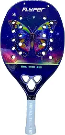 Raquete Beach Tennis Infantil Kids Flyper + Carbono 3k