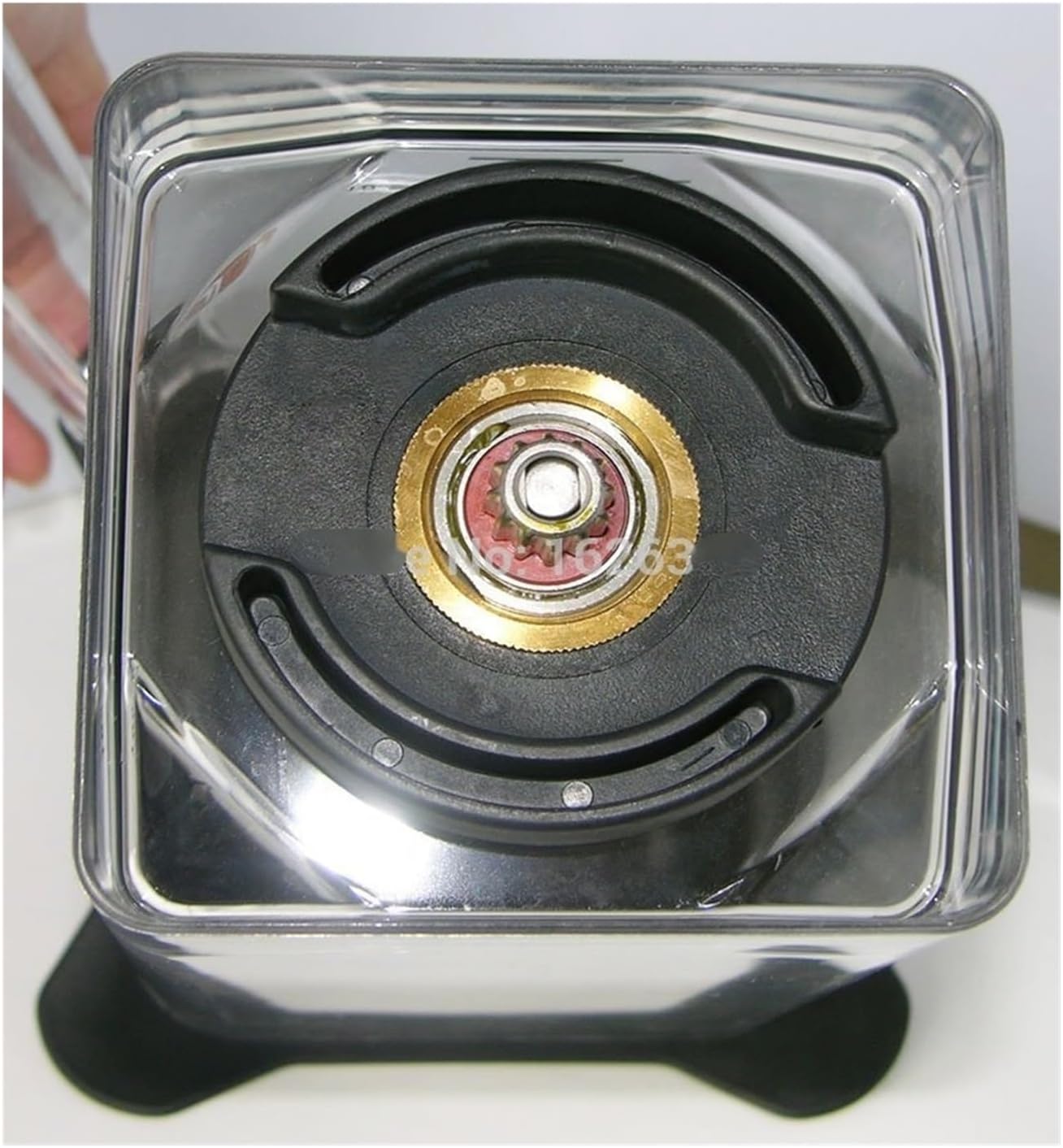 blender pitcher, 1.5L Square Jar With Blades, Lid & Tamper，Compatible For JTC Blender Spare Parts,for Blenders