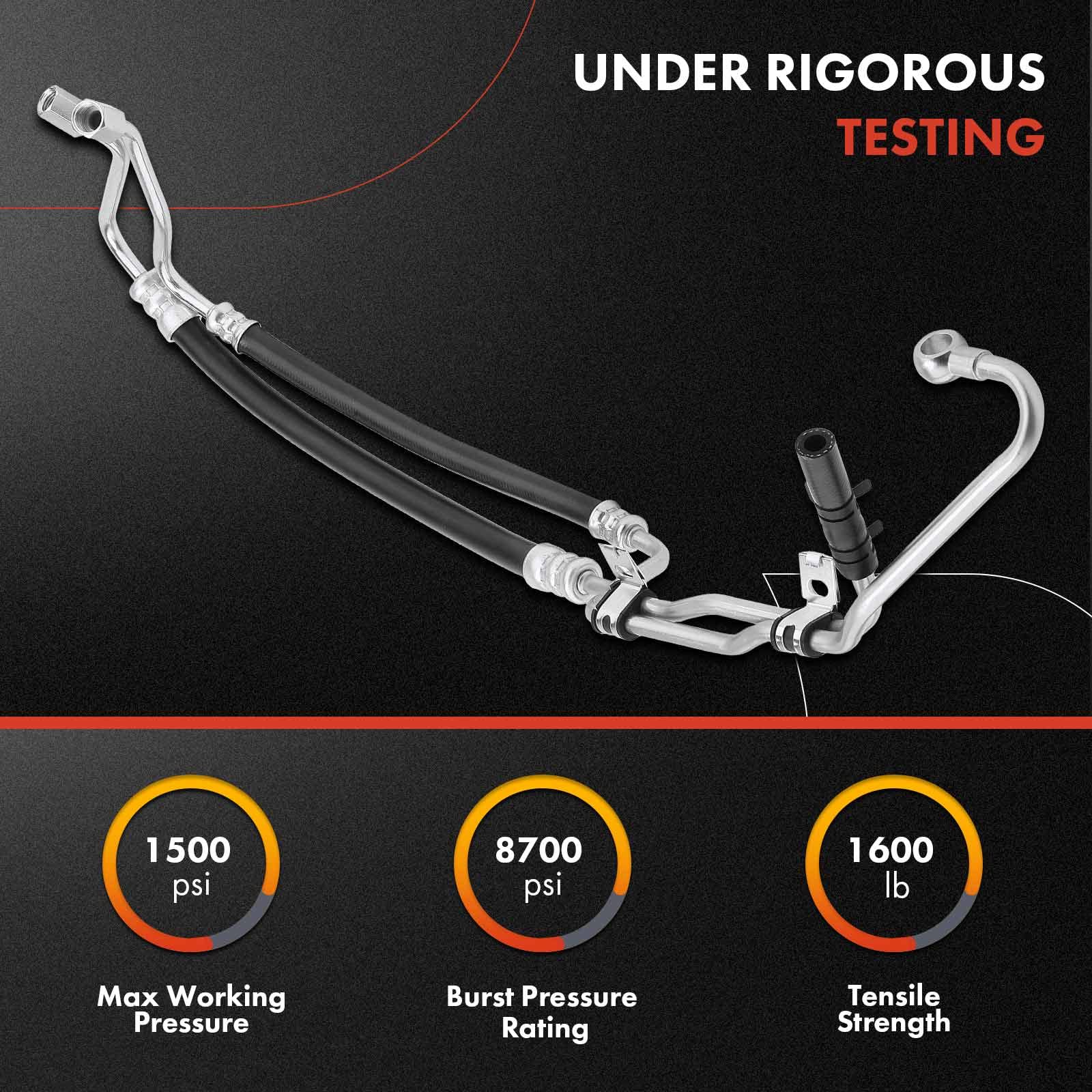 Power Steering Pressure And Return Hose Assembly For Subaru Forester 99-02 2.5L