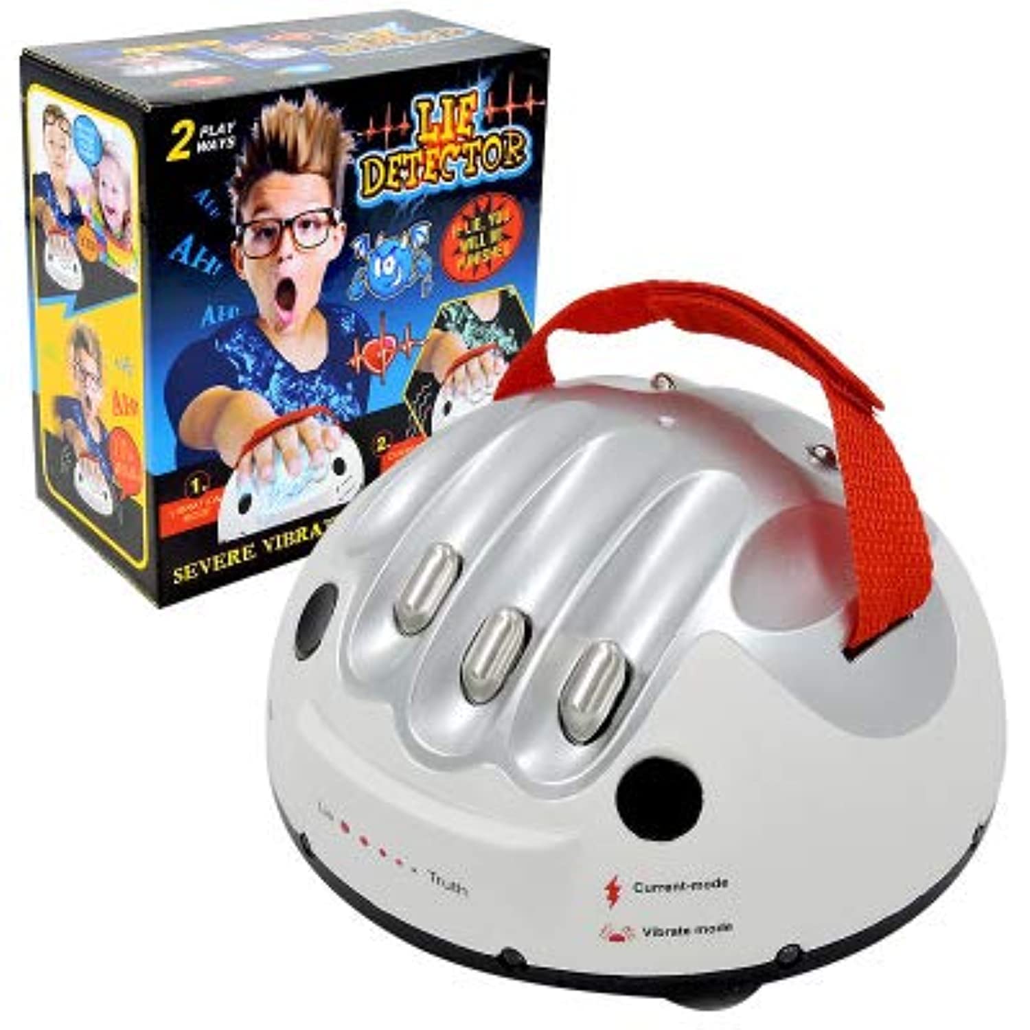 SKEIDO 2019 New Lie Detector Miniature Electric Lie Detector Party Game Machine True Talk Big Adventure Table Game