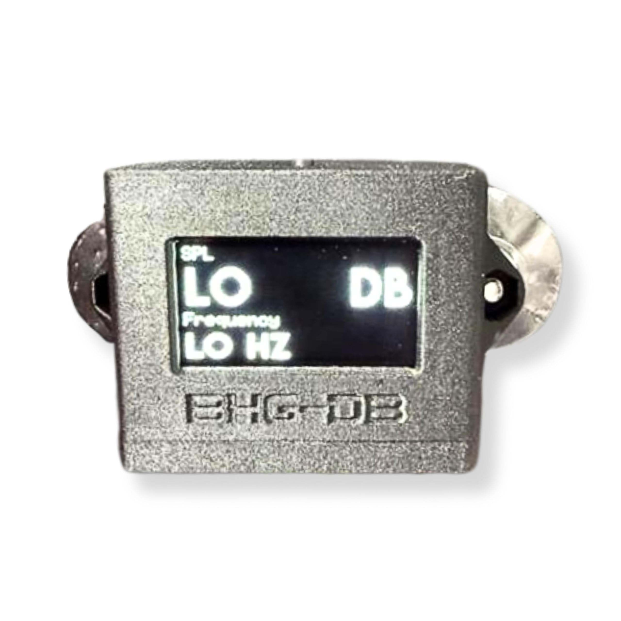 Medidor de decibelios de graves/SPL de 9-18 V con pantalla OLED de 1.3 pulgadas