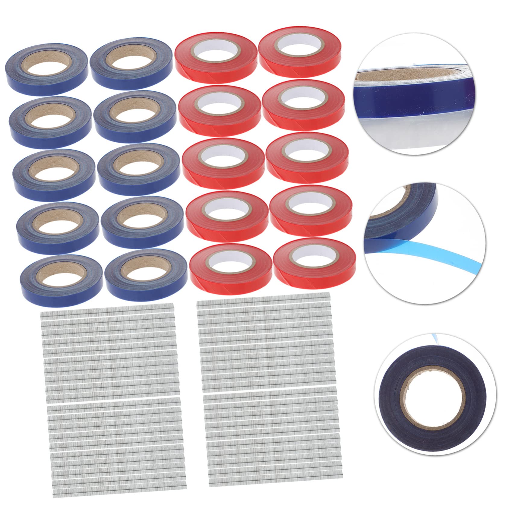 BESTonZON 20rollen Pflanzenbinder Wiederverwendbares Gartenband Aus PVC Astbänder Für Pflanzen Ranken Und Bäume Dehnbar Und Wetterbeständig