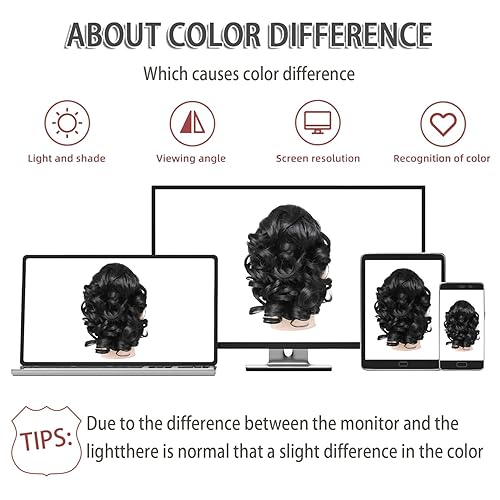 Miniatura 8 de ZERAL Cola de caballo con cordón para mujer, extensión de cola de caballo rizada ondulada de aspecto natural, cola de caballo sintética de aspecto