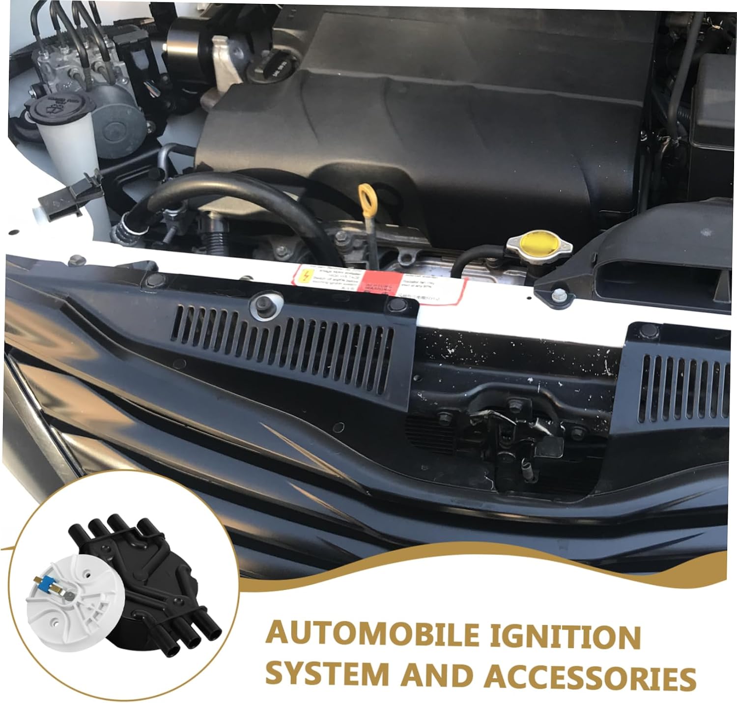 Heavy Duty Distributor Cap and Rotor Kit for Easy Installation Compatible with Multiple Models Ensures Consistent Performance Protects Engine Electronics