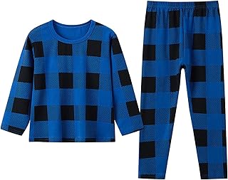 Conjunto de pijamas genéricos para niños y niñas con diseño de pajamas para niños y niñas